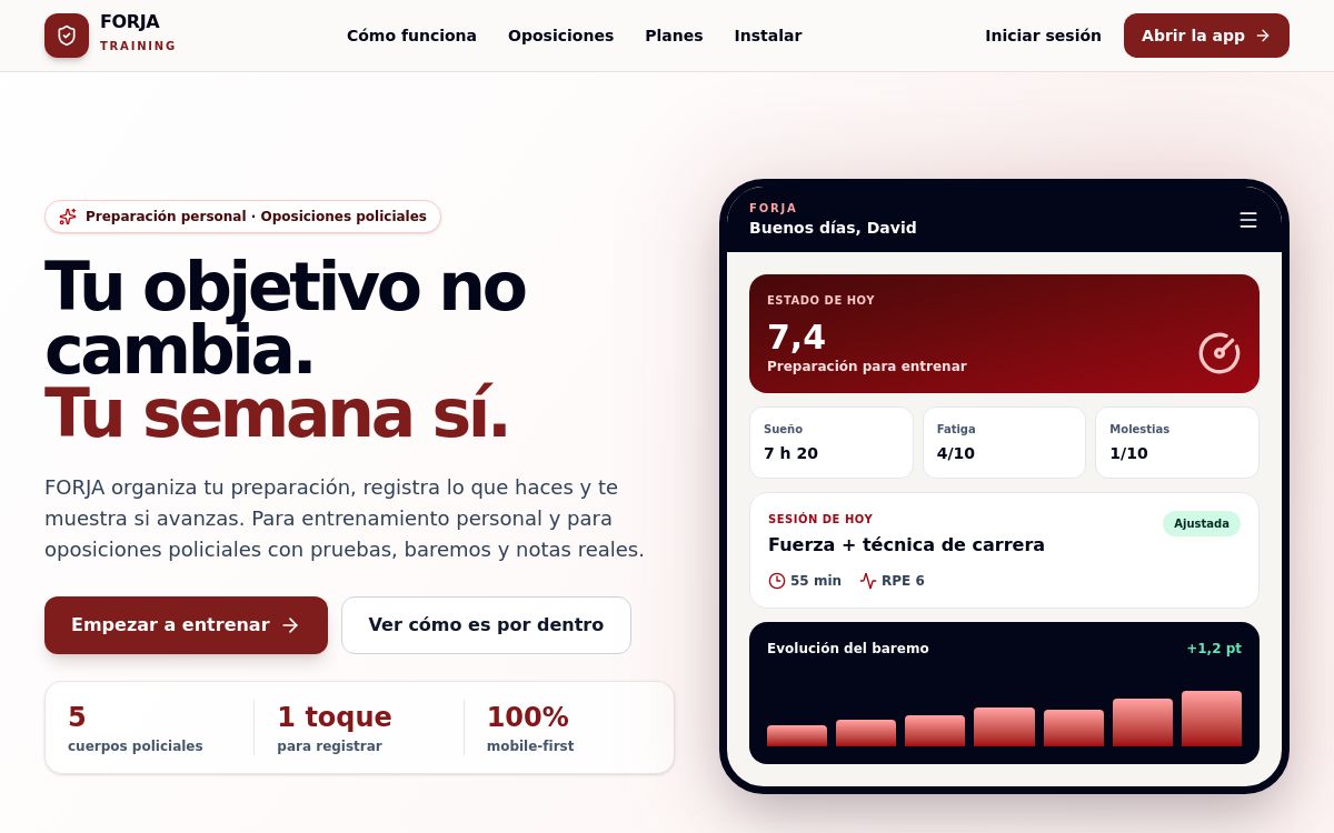 FORJA Training